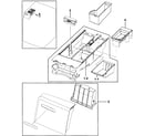Samsung WF448AAP/XAA-00 drawer diagram