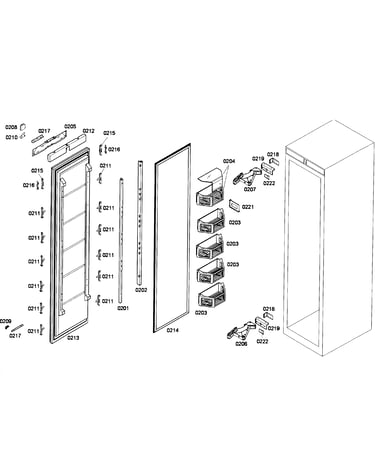 Door assy