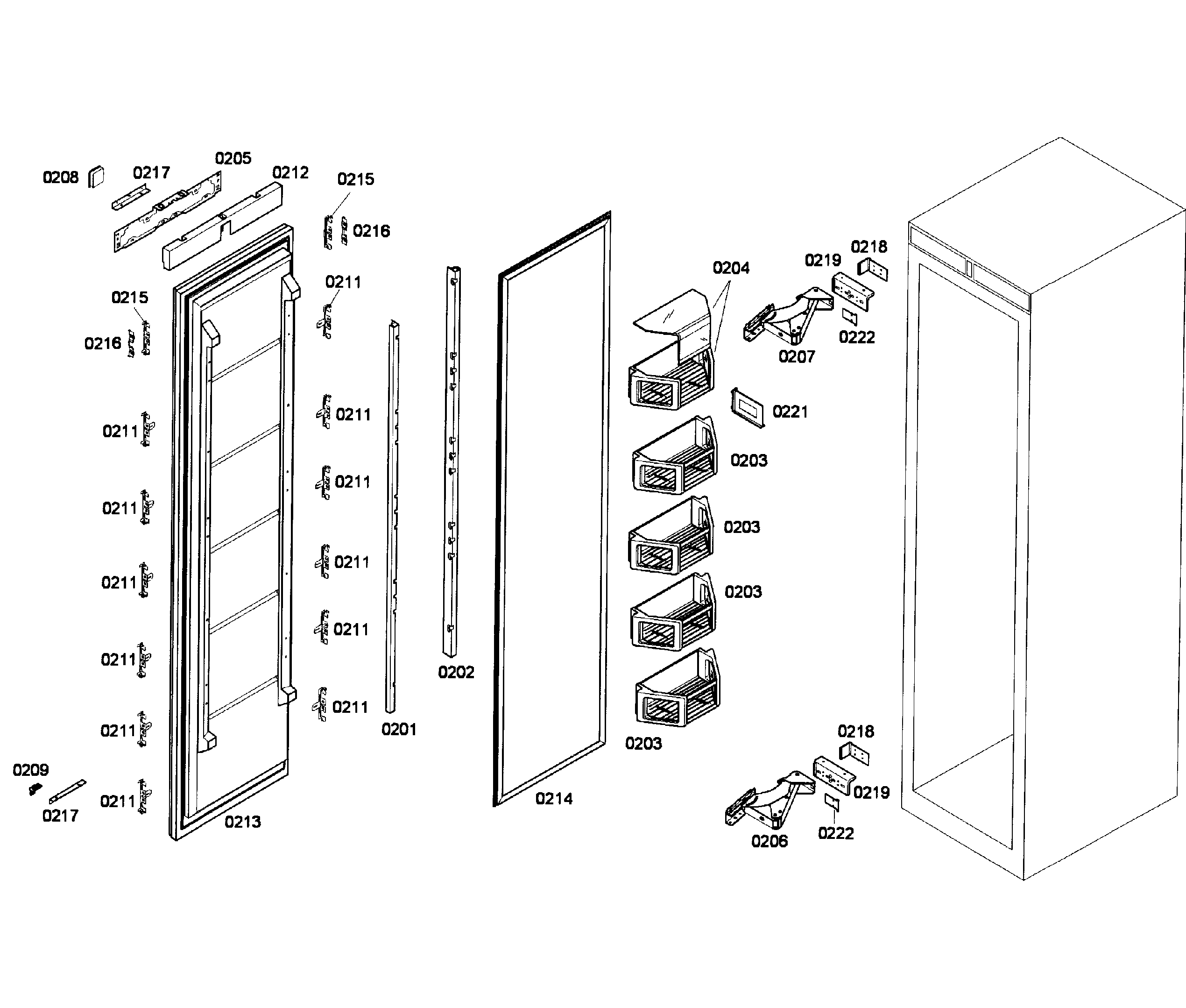 Door assy