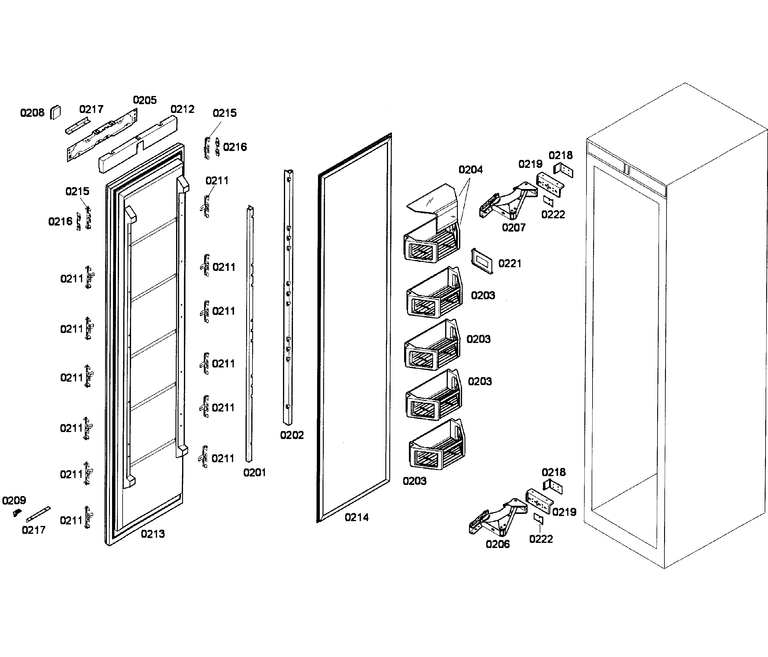 Door assy