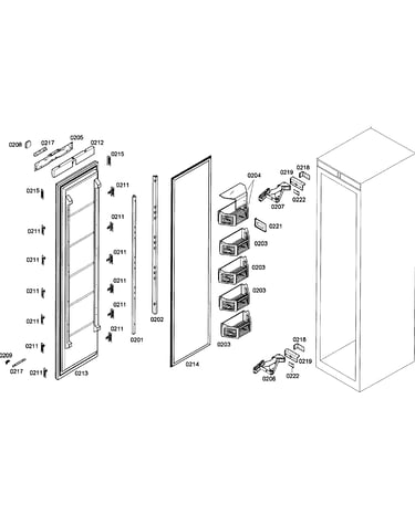 Door assy