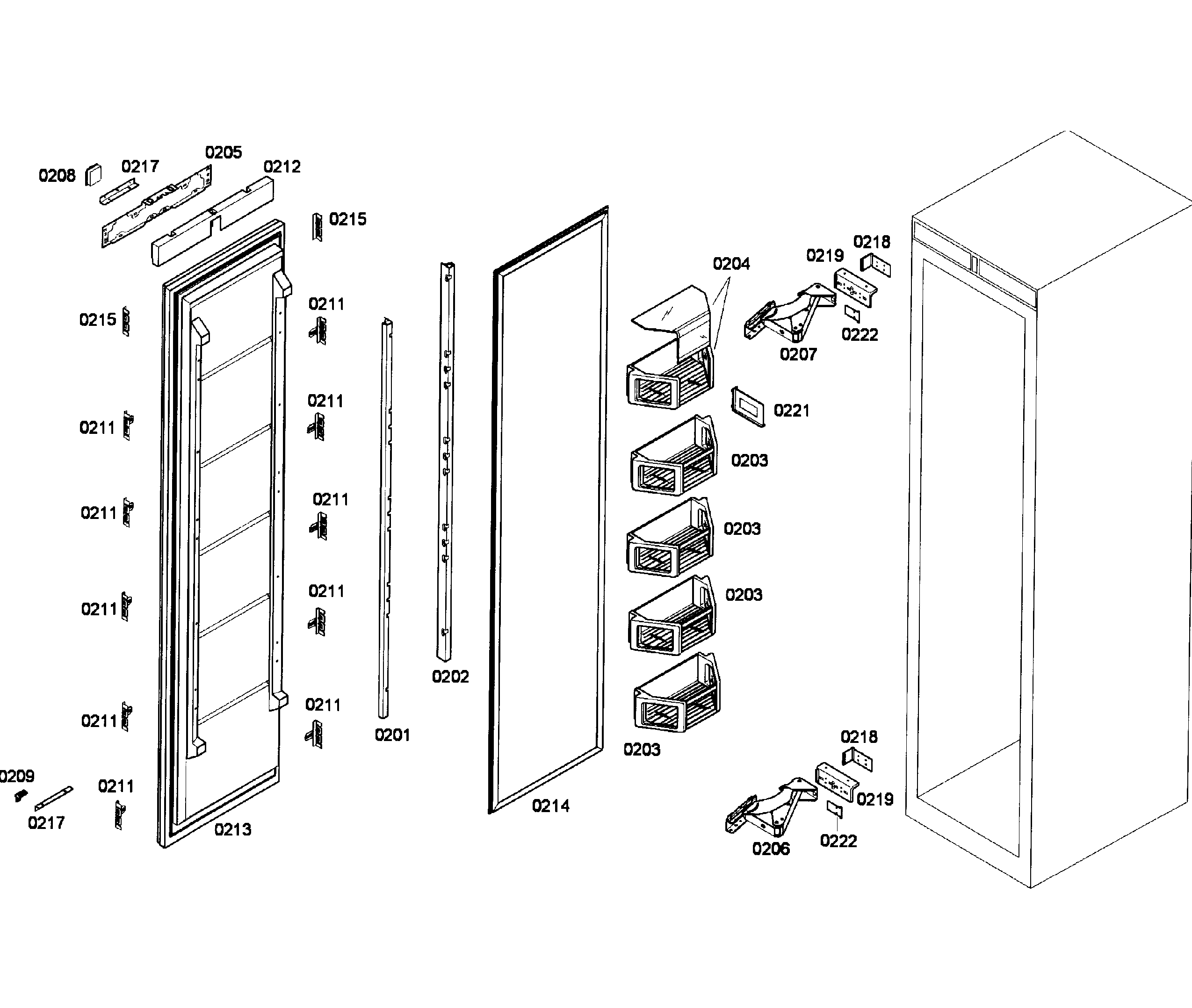 Door assy