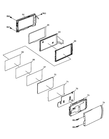 Lcd assy