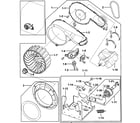 Samsung DV218AEB/XAA-00 motor assy diagram
