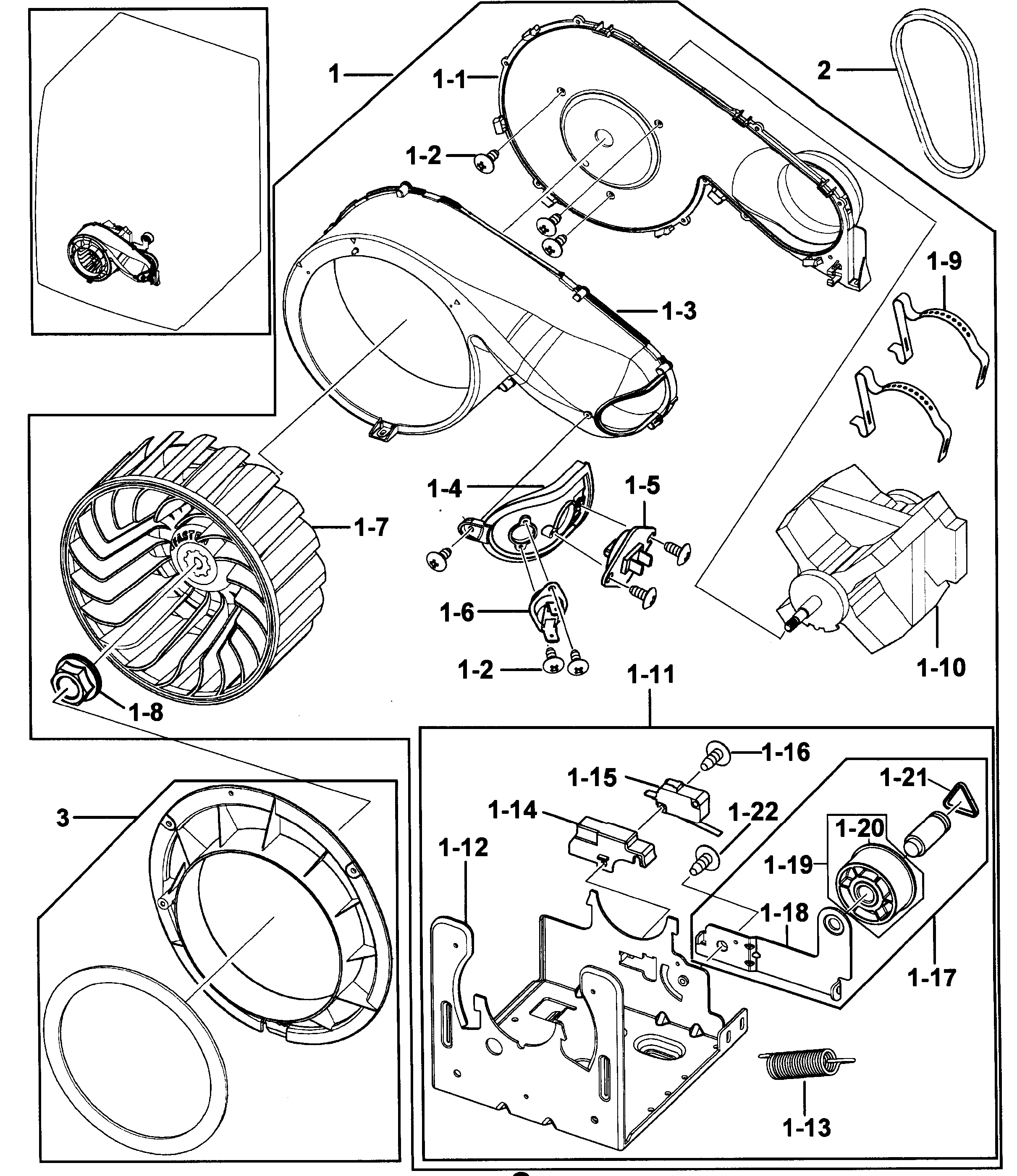 Motor assy