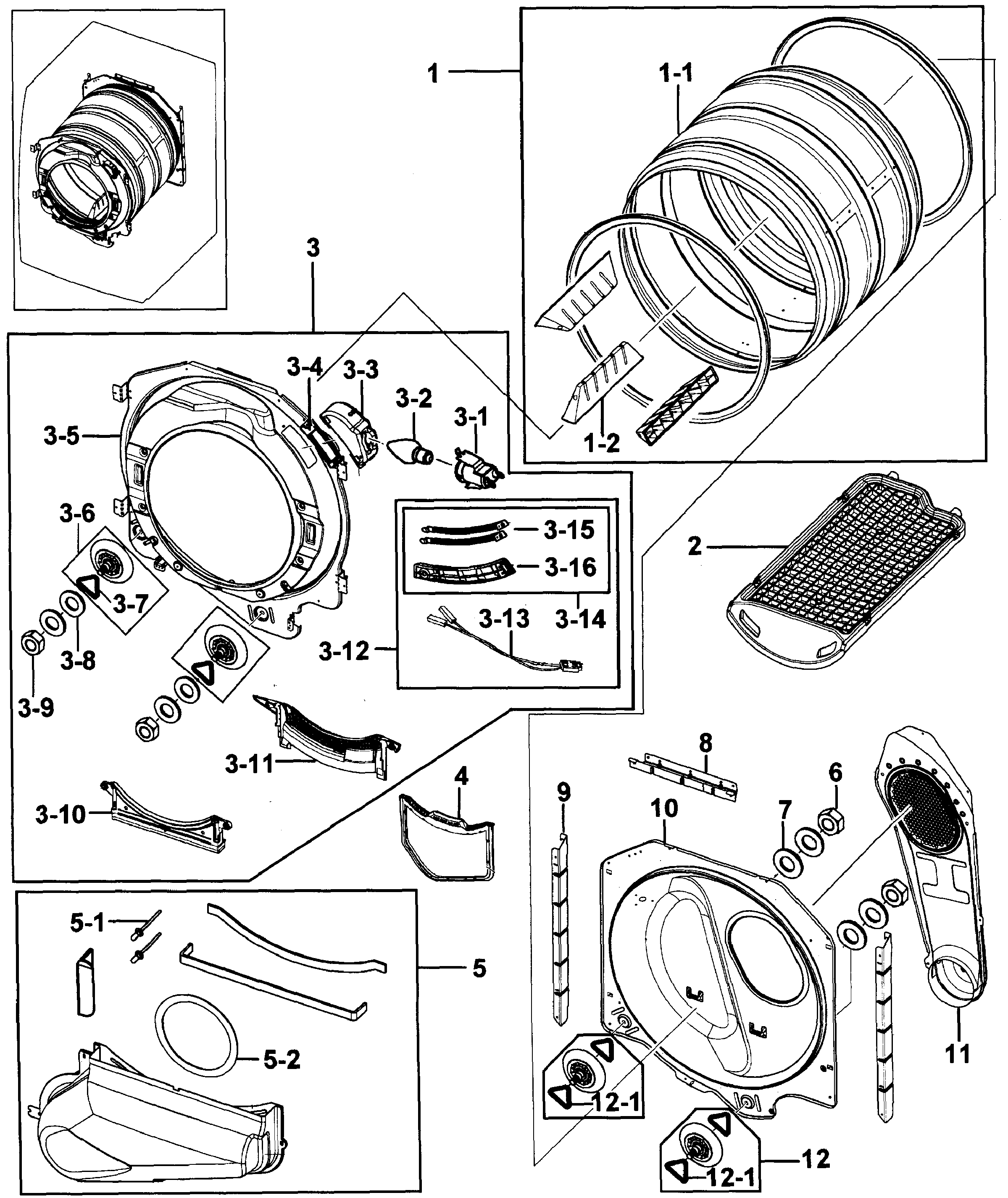 Drum assy