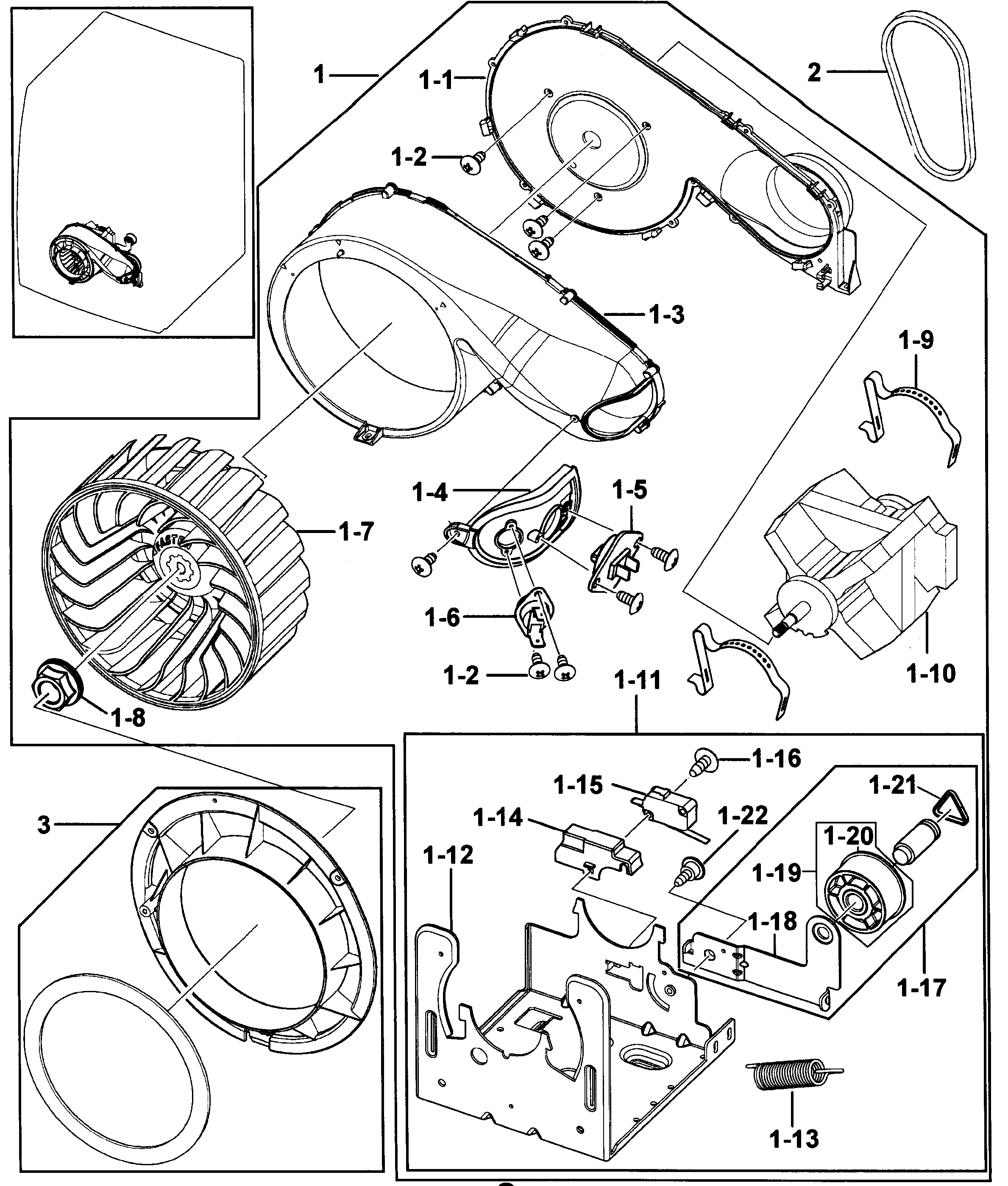 Motor assy