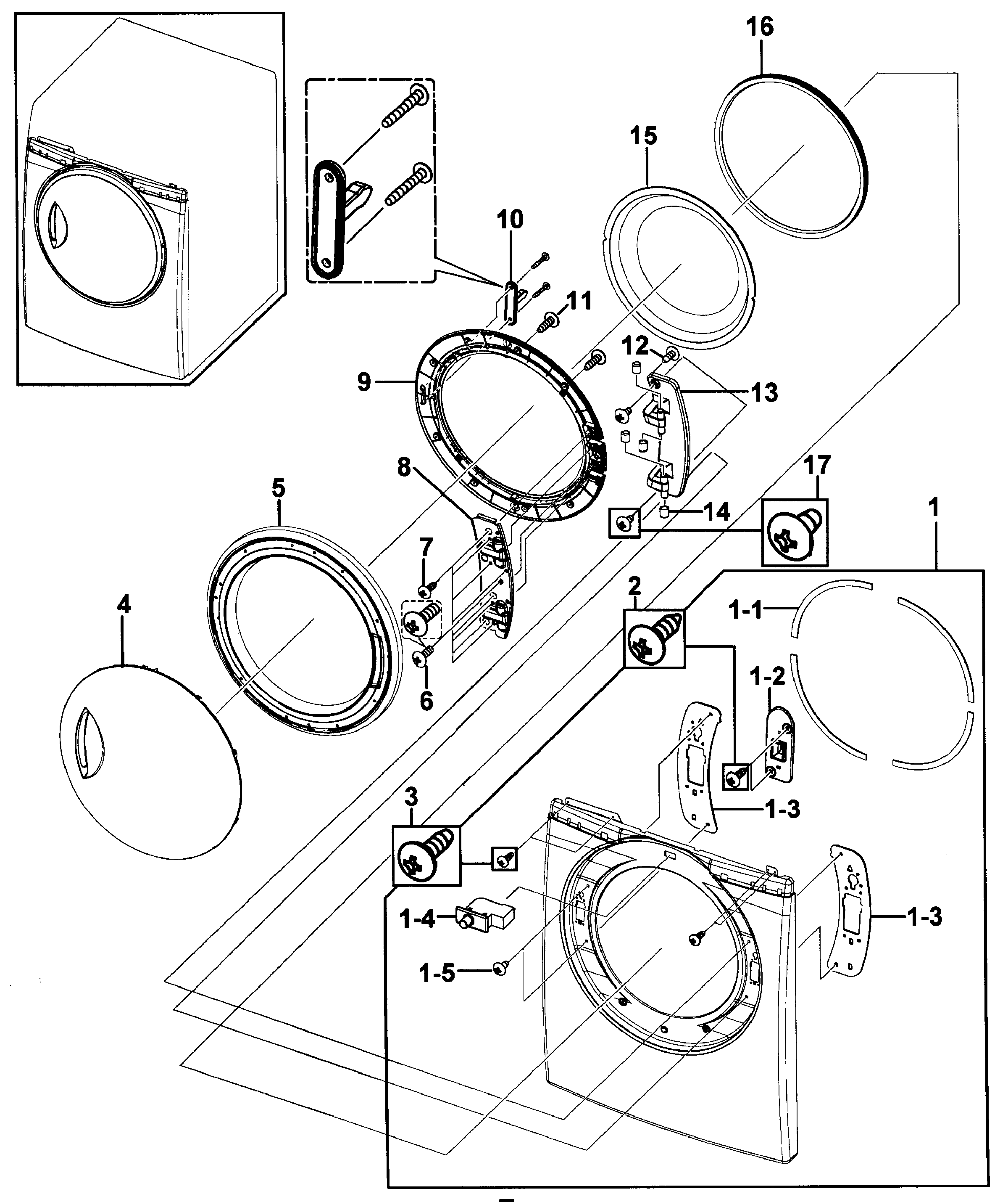 Door assy