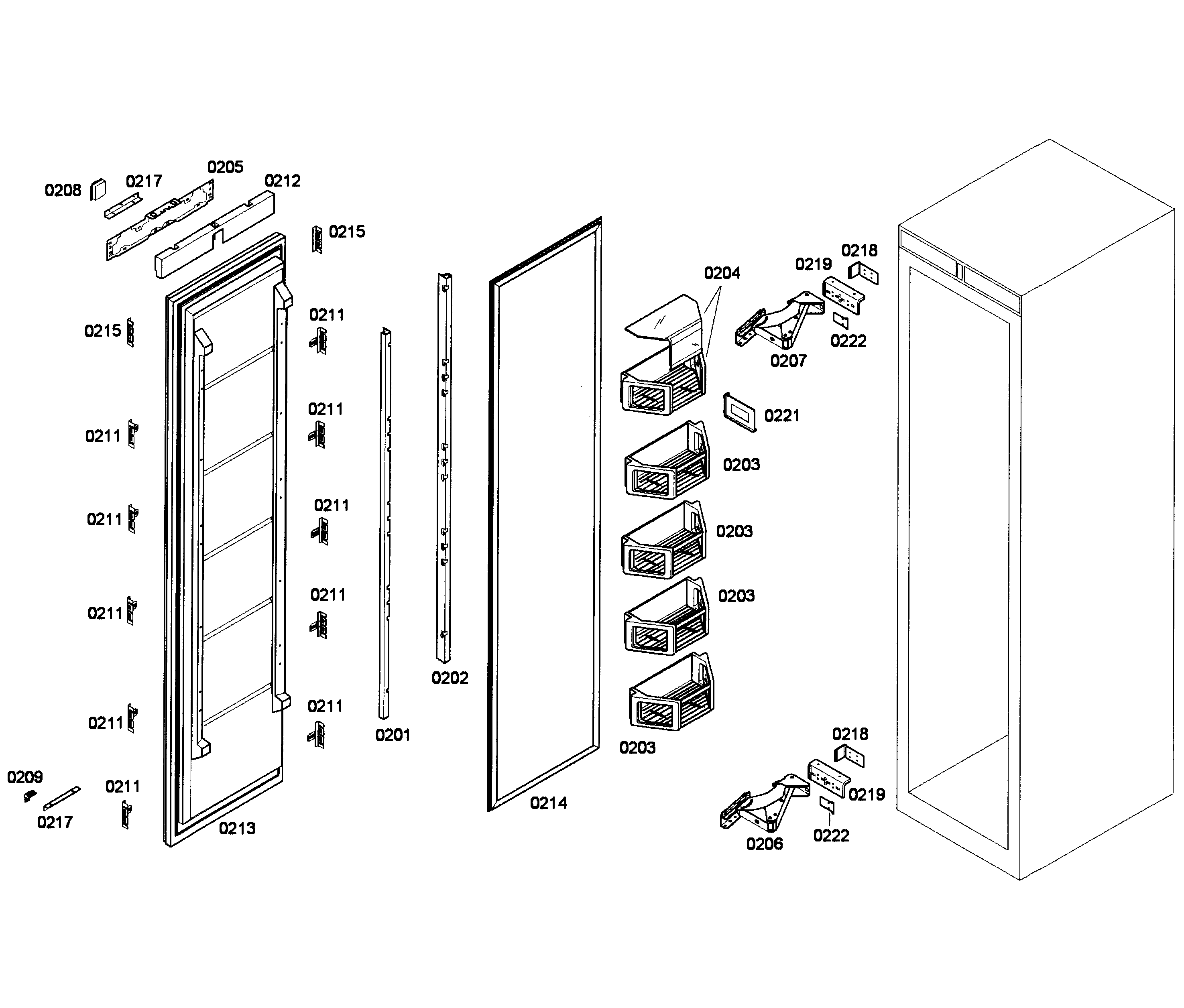 Door assy