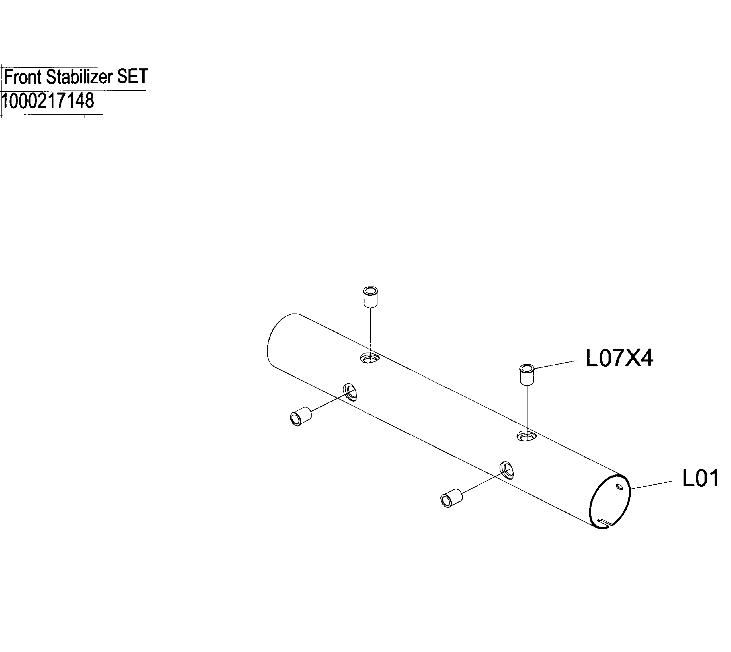Front stabilizer