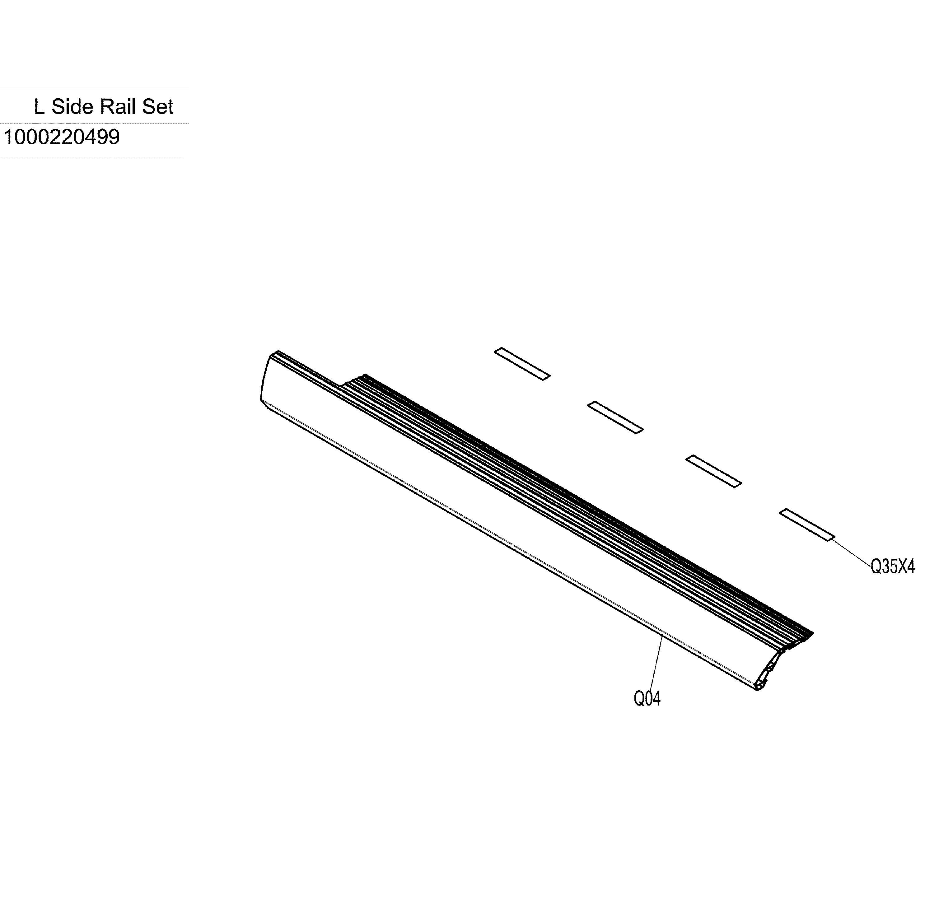 Side rail-l