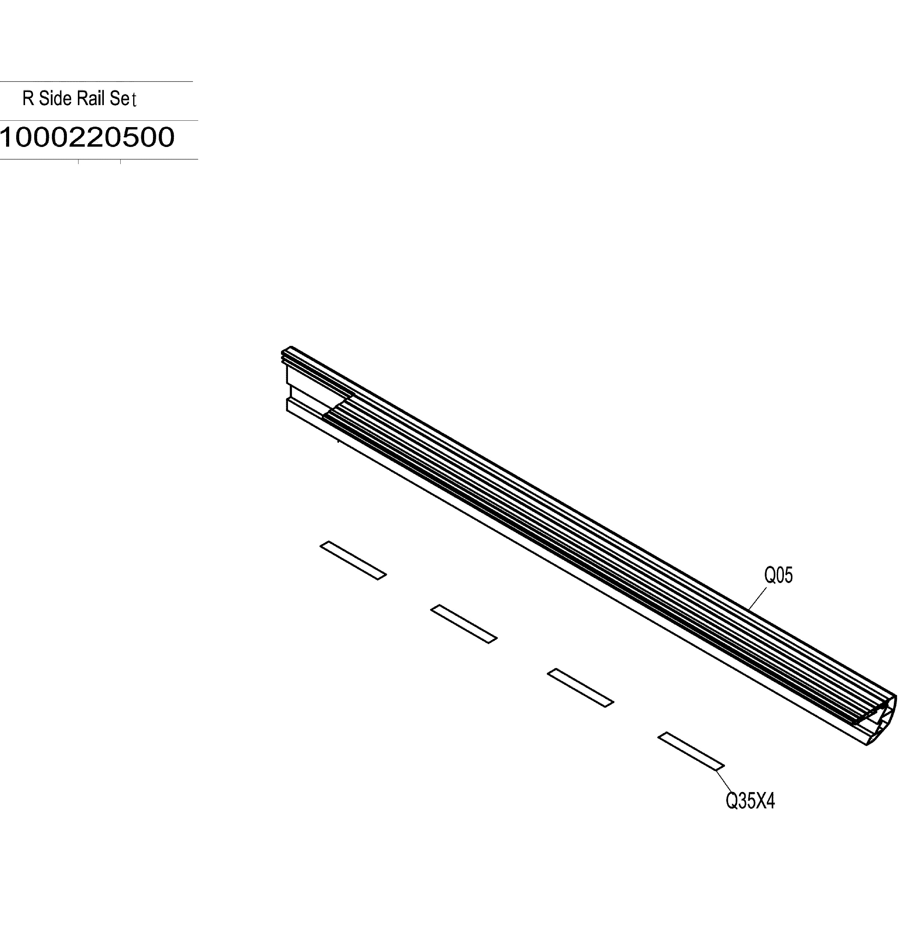 SIDE RAIL-R