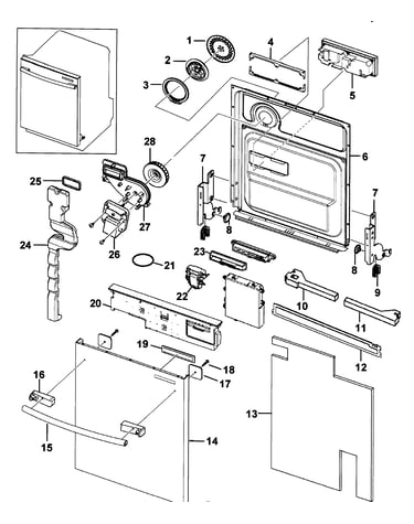 Door assy