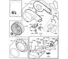 Samsung DV218AEW/XAA-00 motor assy diagram