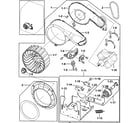 Samsung DV218AGW/XAA-00 motor assy diagram