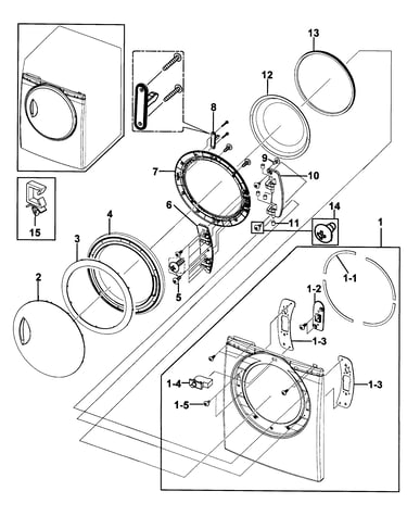 Door assy
