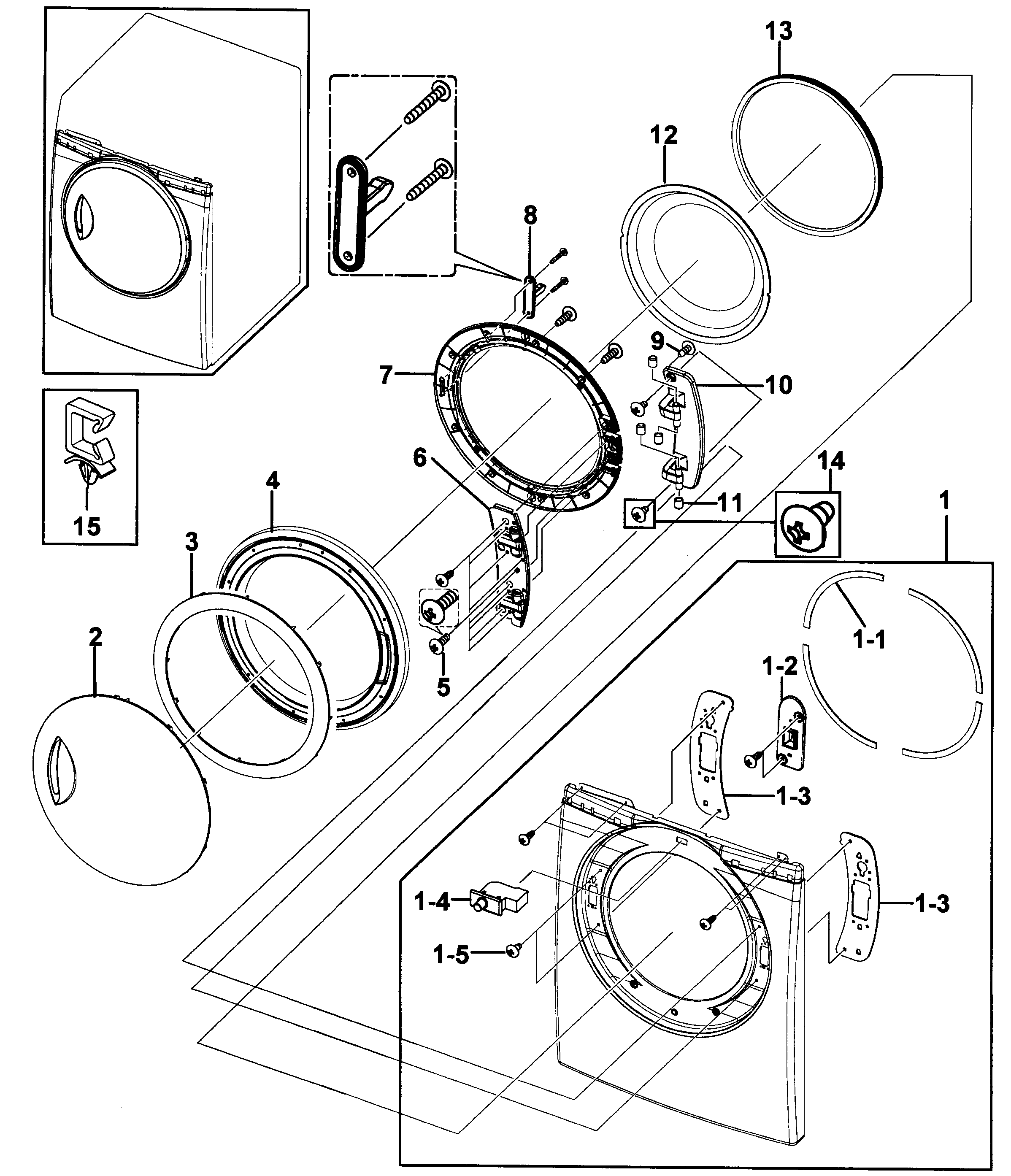 Door assy