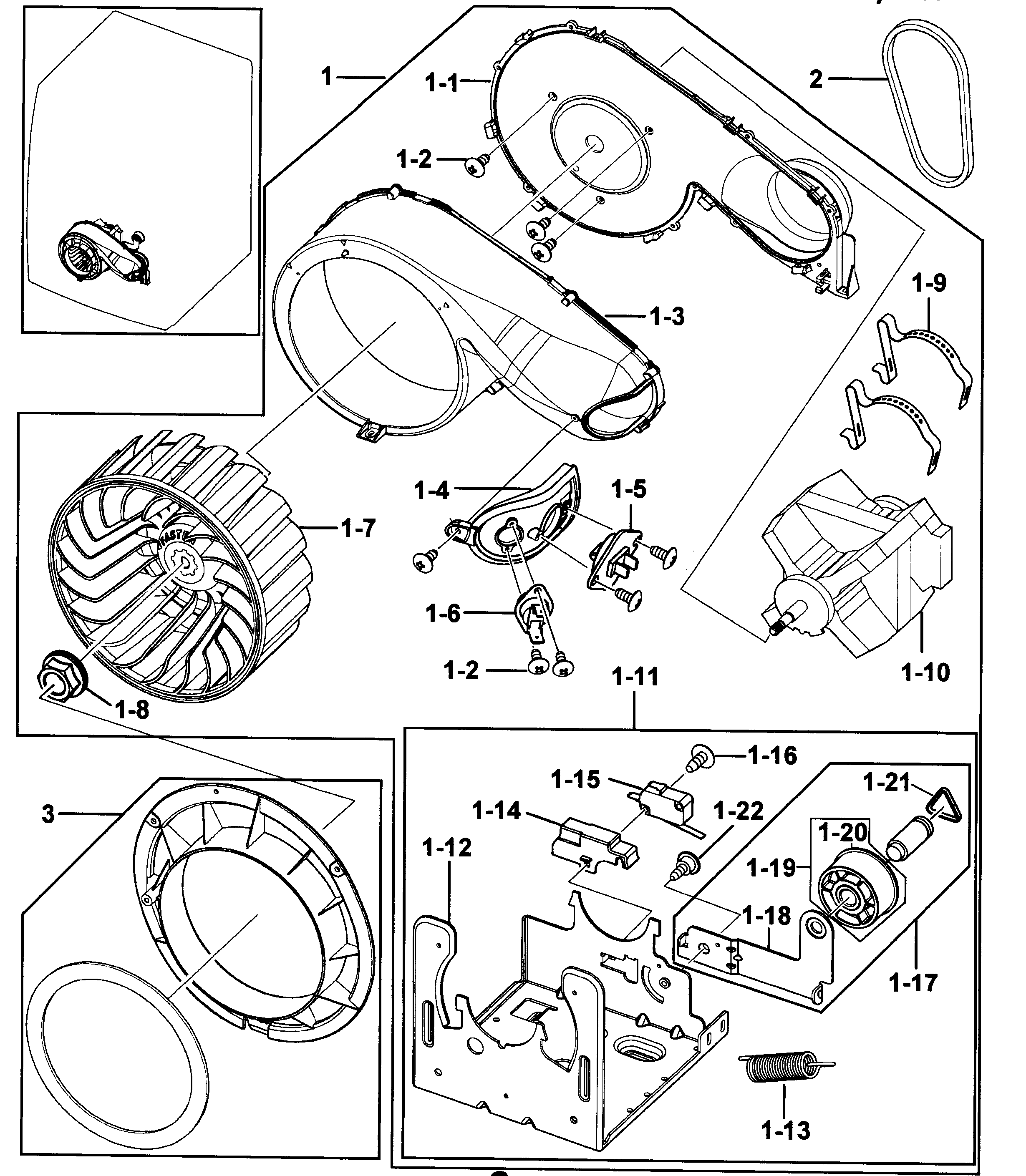 Motor assy
