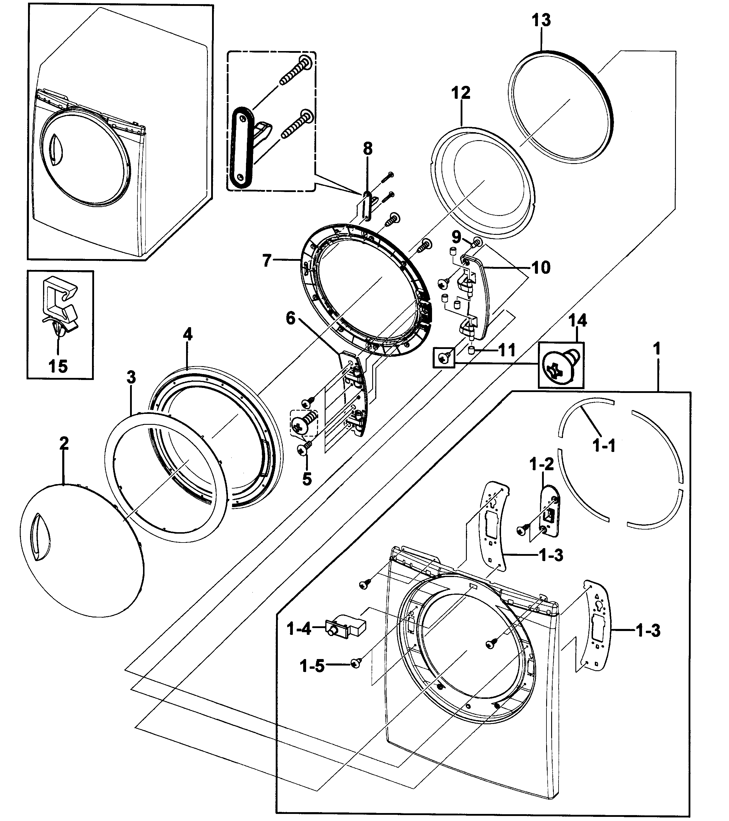 Door assy