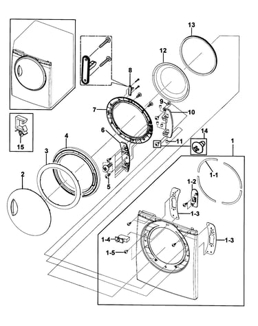 Door assy