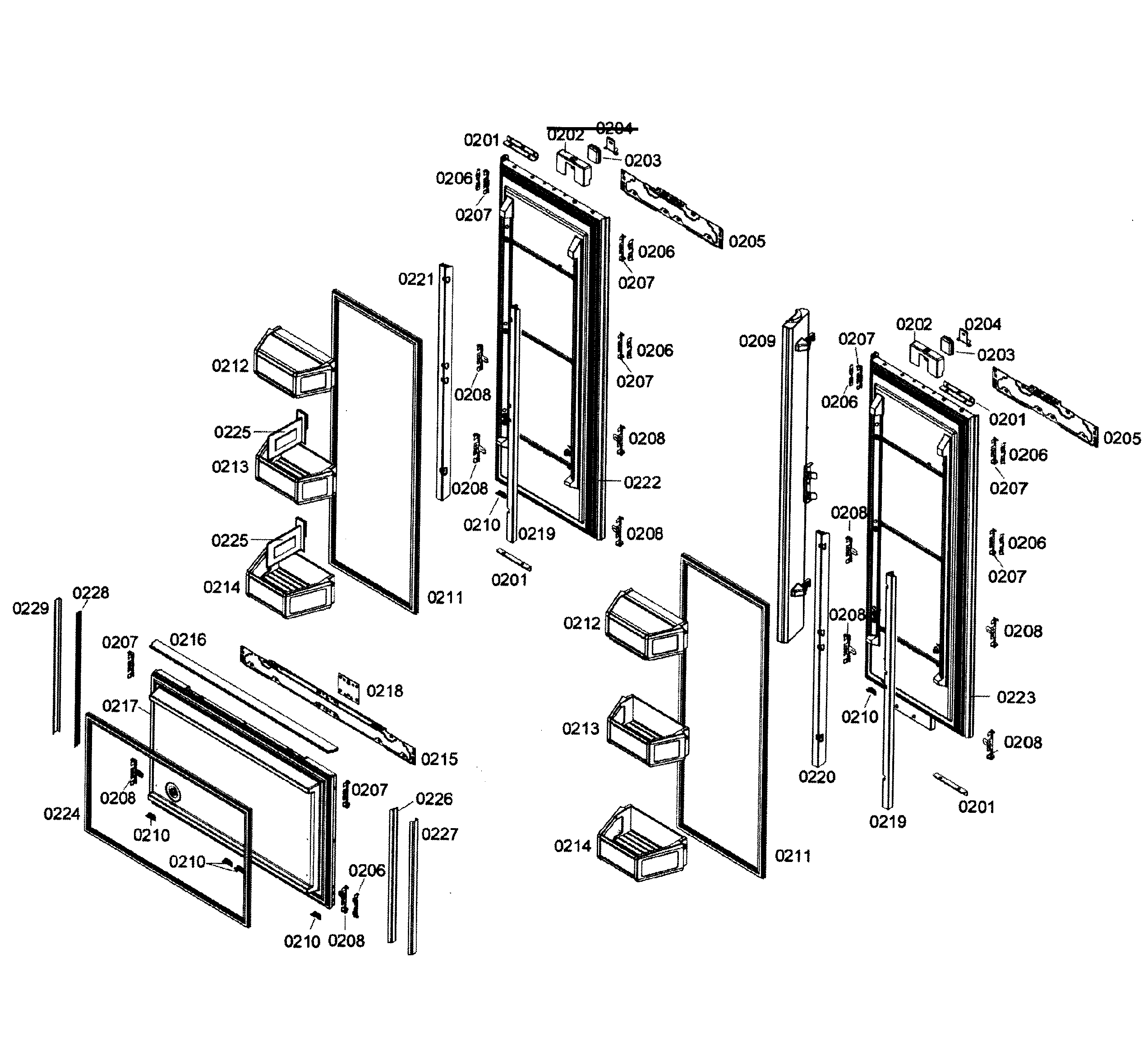 Door assy