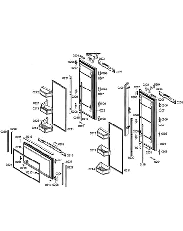 Door assy