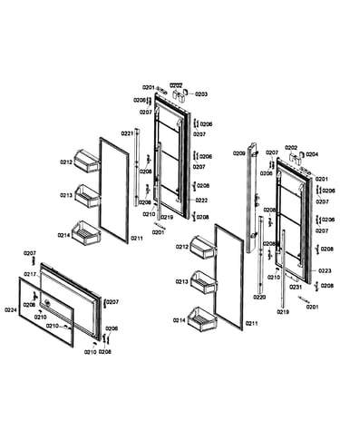 Door assy