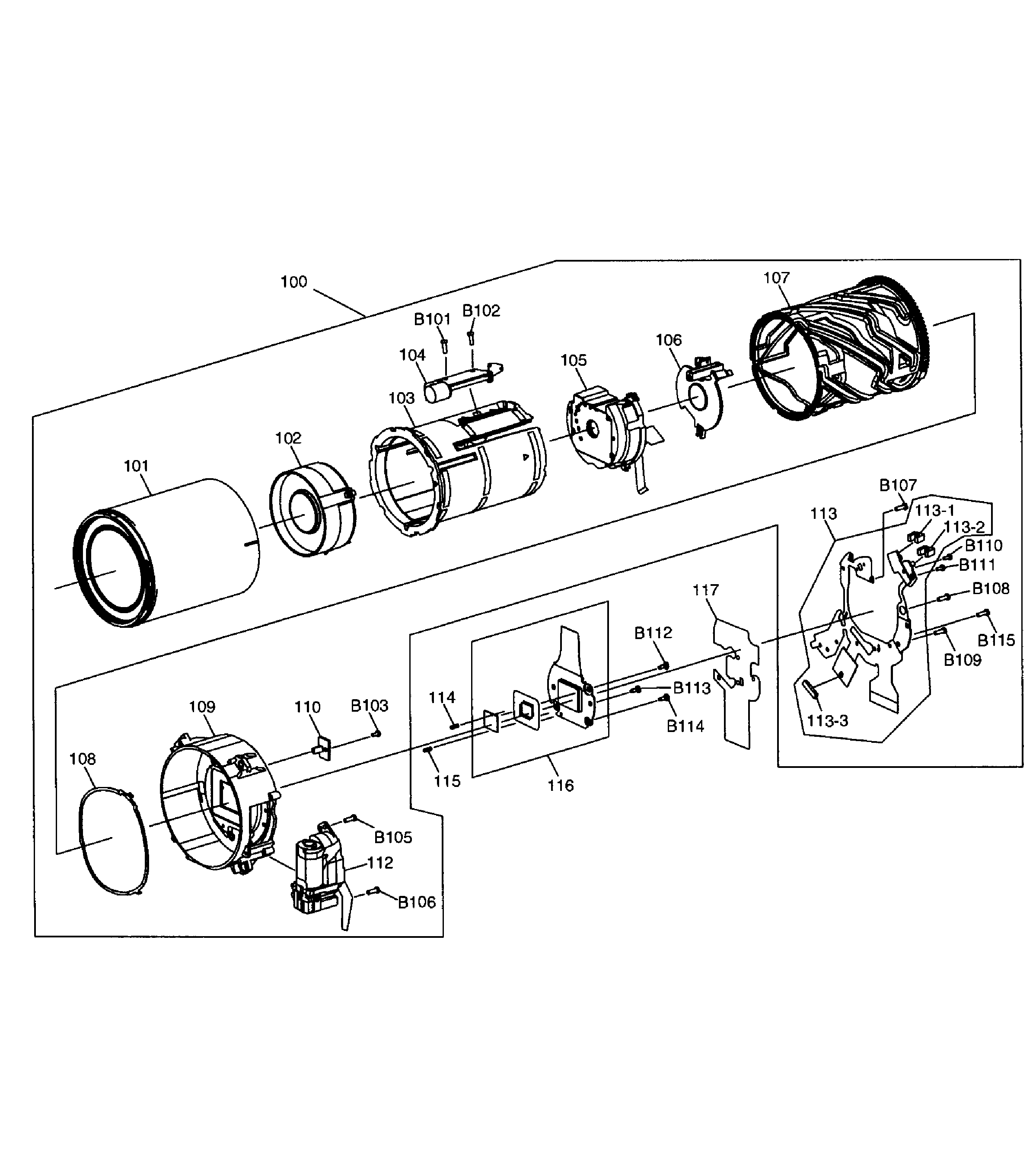 Lens assy