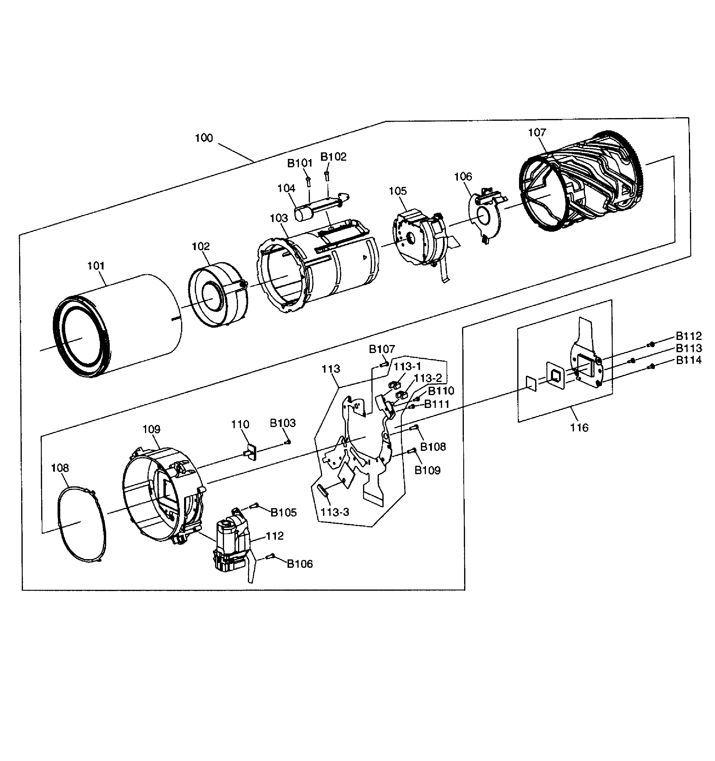 Lens assy