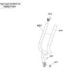 Right-up handlebar