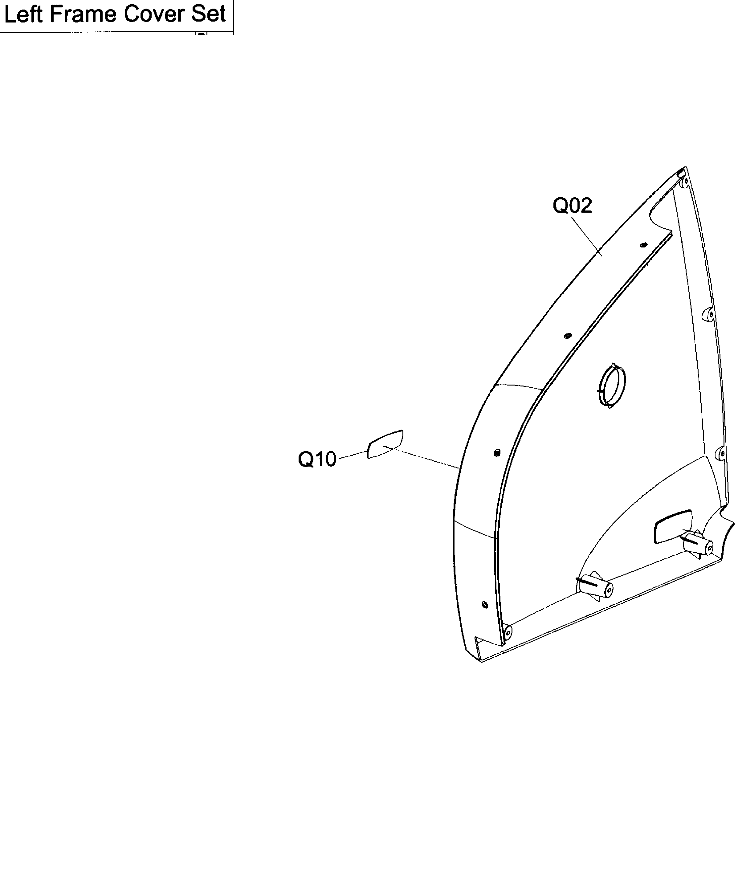 Feft frame cover