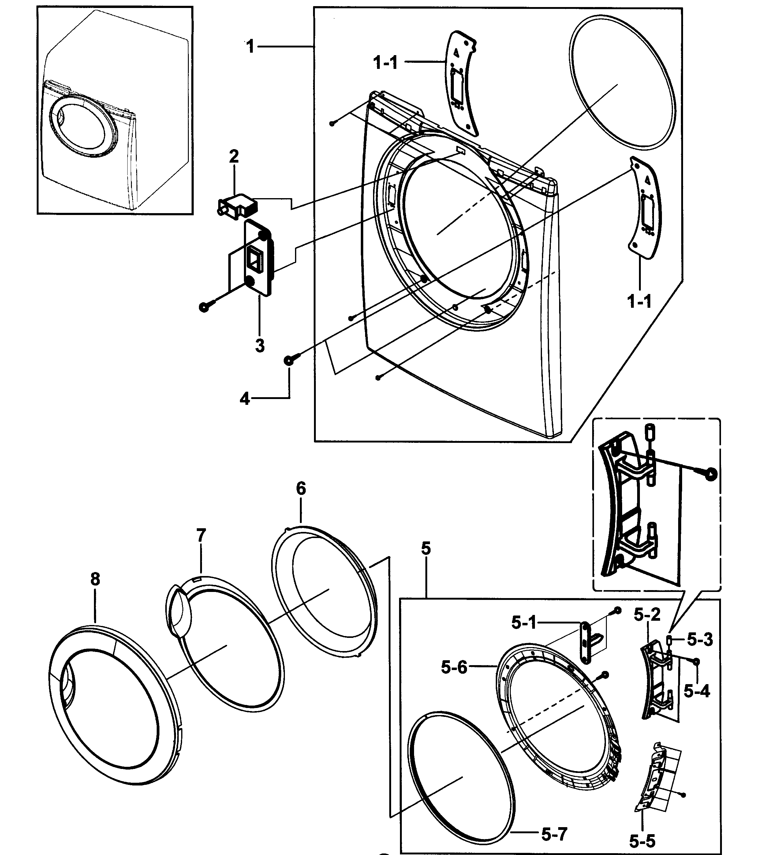 Door assy