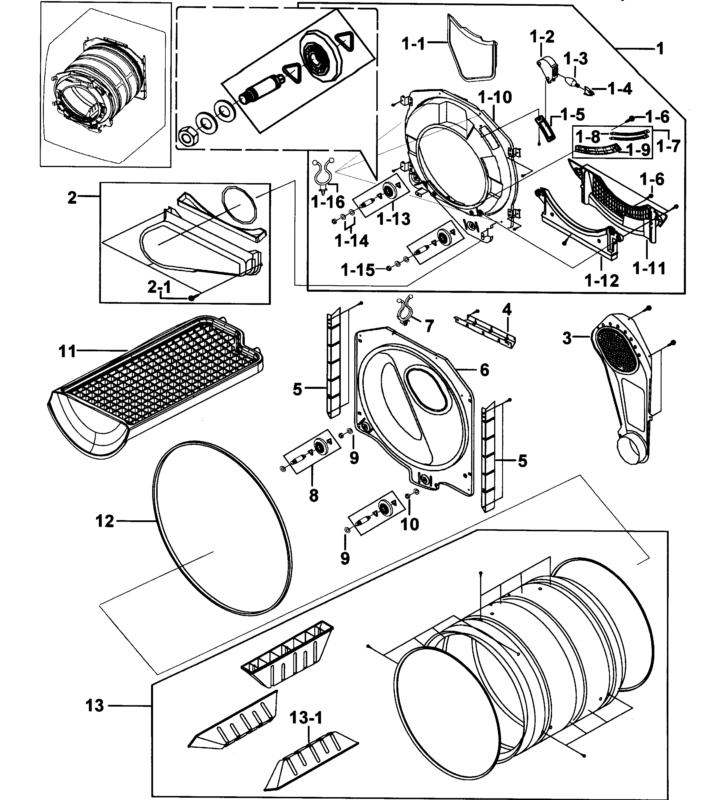 Drum assy