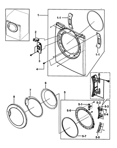 Door assy