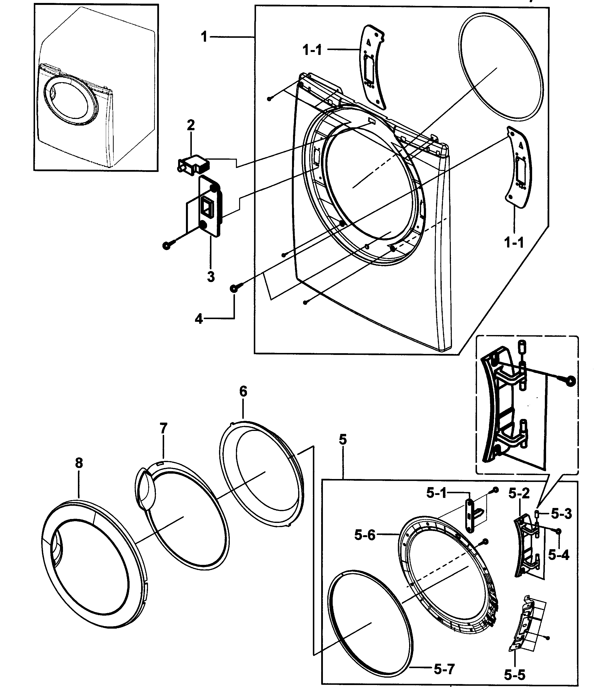 Front assy