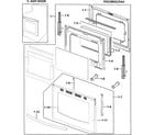 Samsung FX510BGS/XAA-00 door diagram