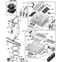 Samsung DMR78AHB/XAA-00 case assy diagram