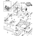 Samsung DMR78AHB/XAA-00 base assy diagram