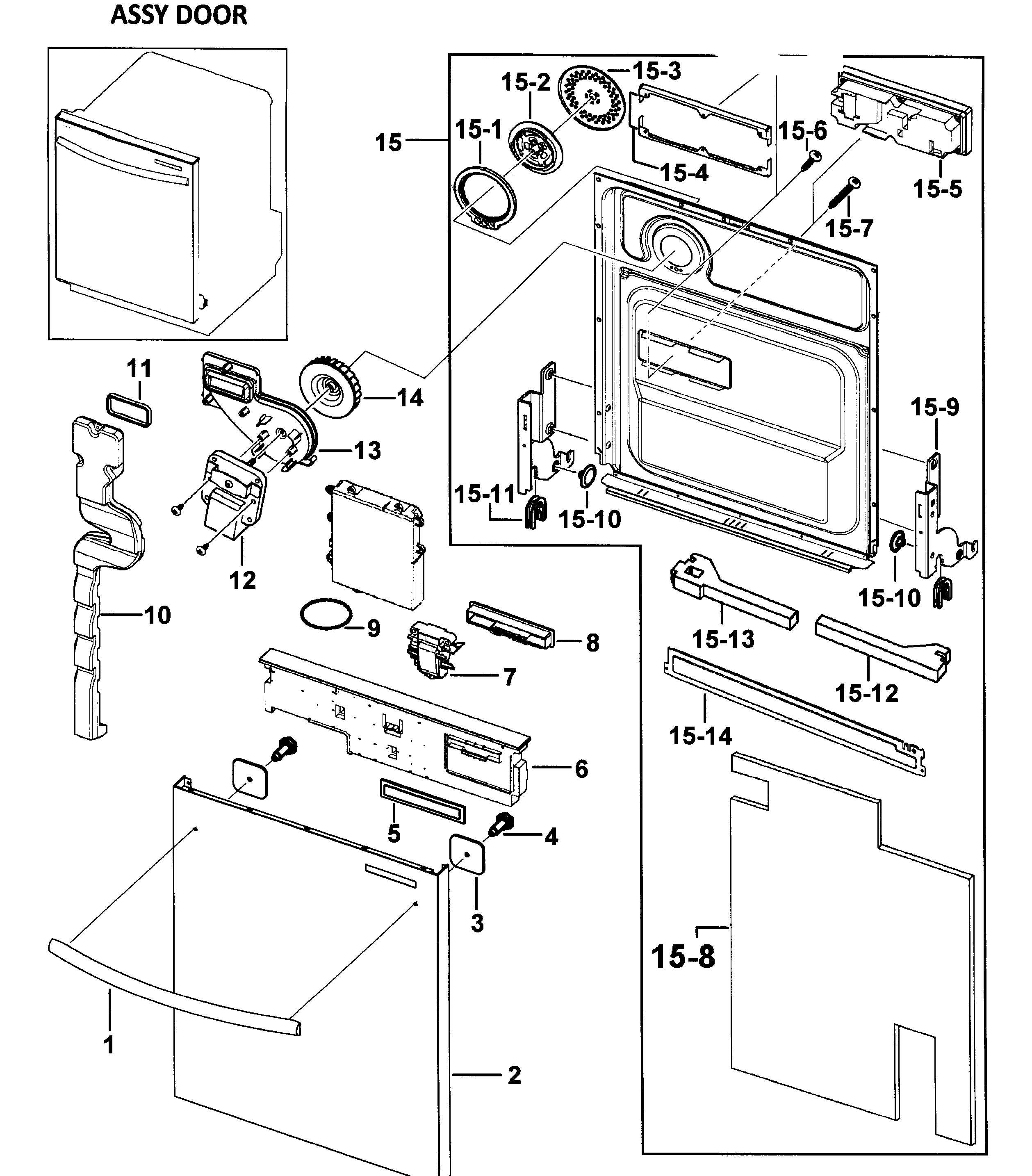 DOOR ASSY