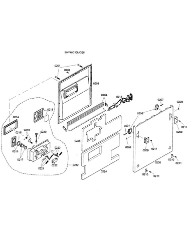 Door assy