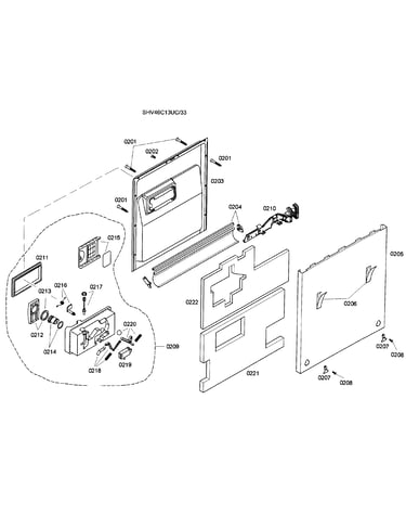 Door assy