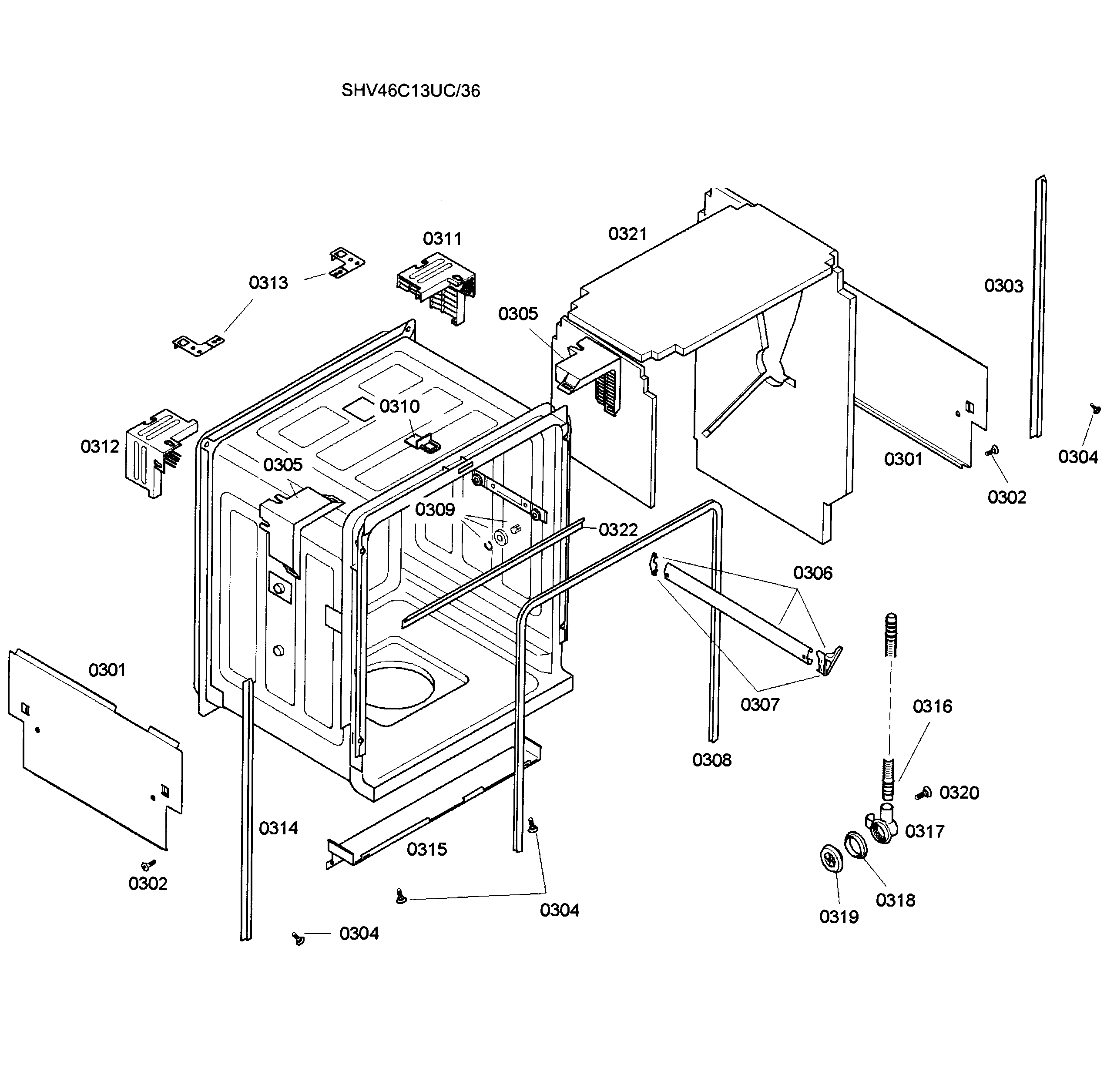 CABINET ASSY