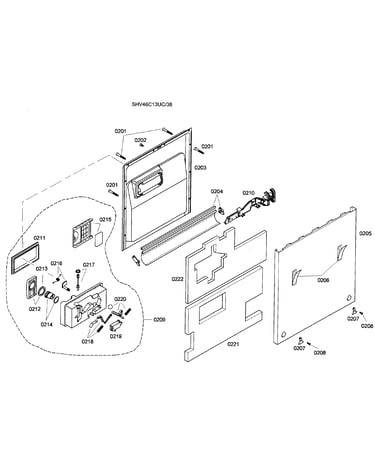 Door assy