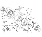 Bosch WFMC2100UC/02 drum assy diagram