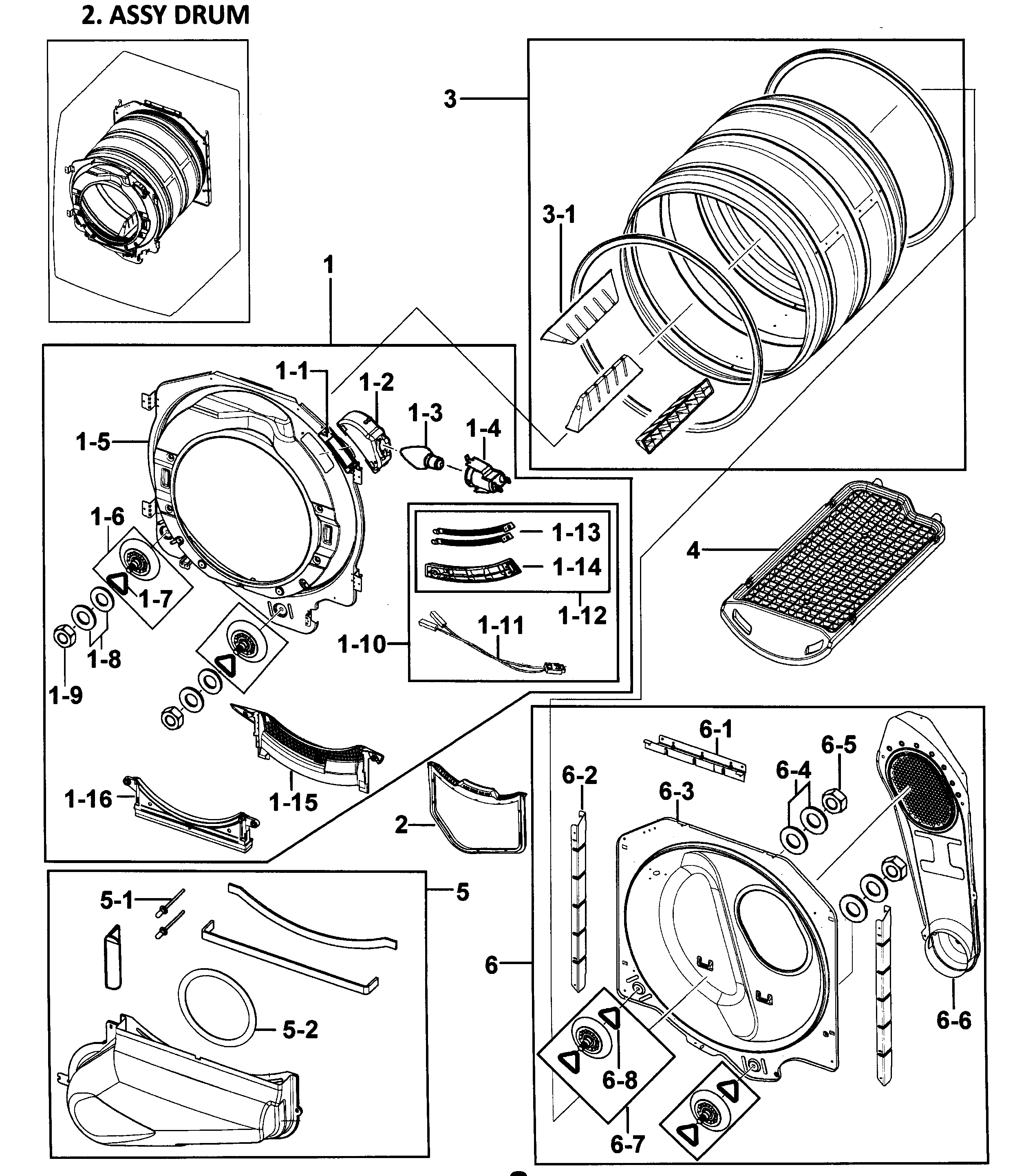 Drum assy
