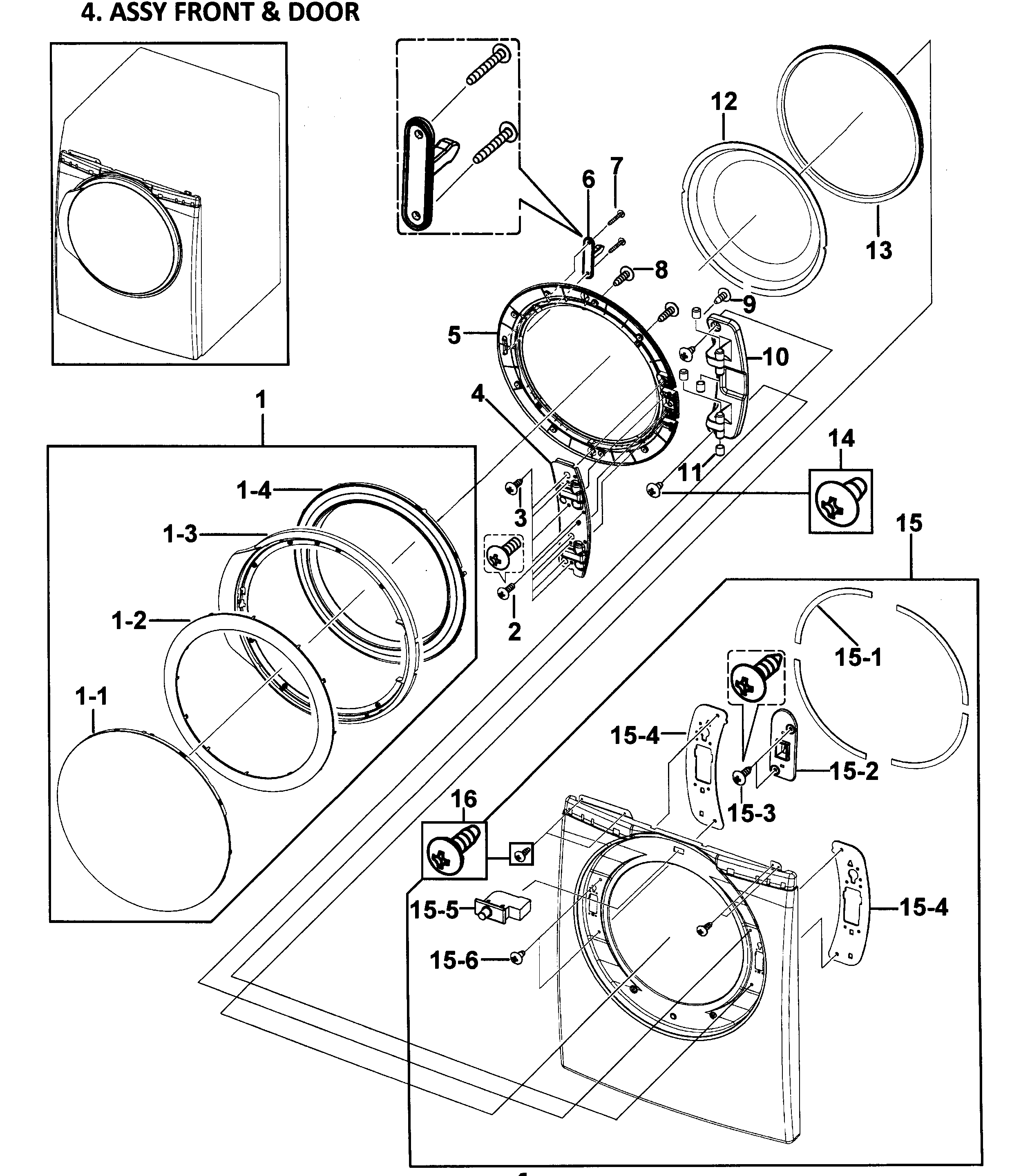 Door assy
