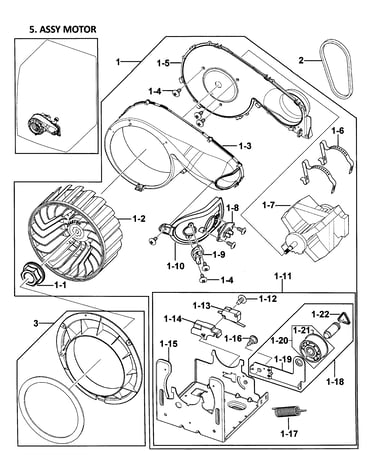 Motor assy