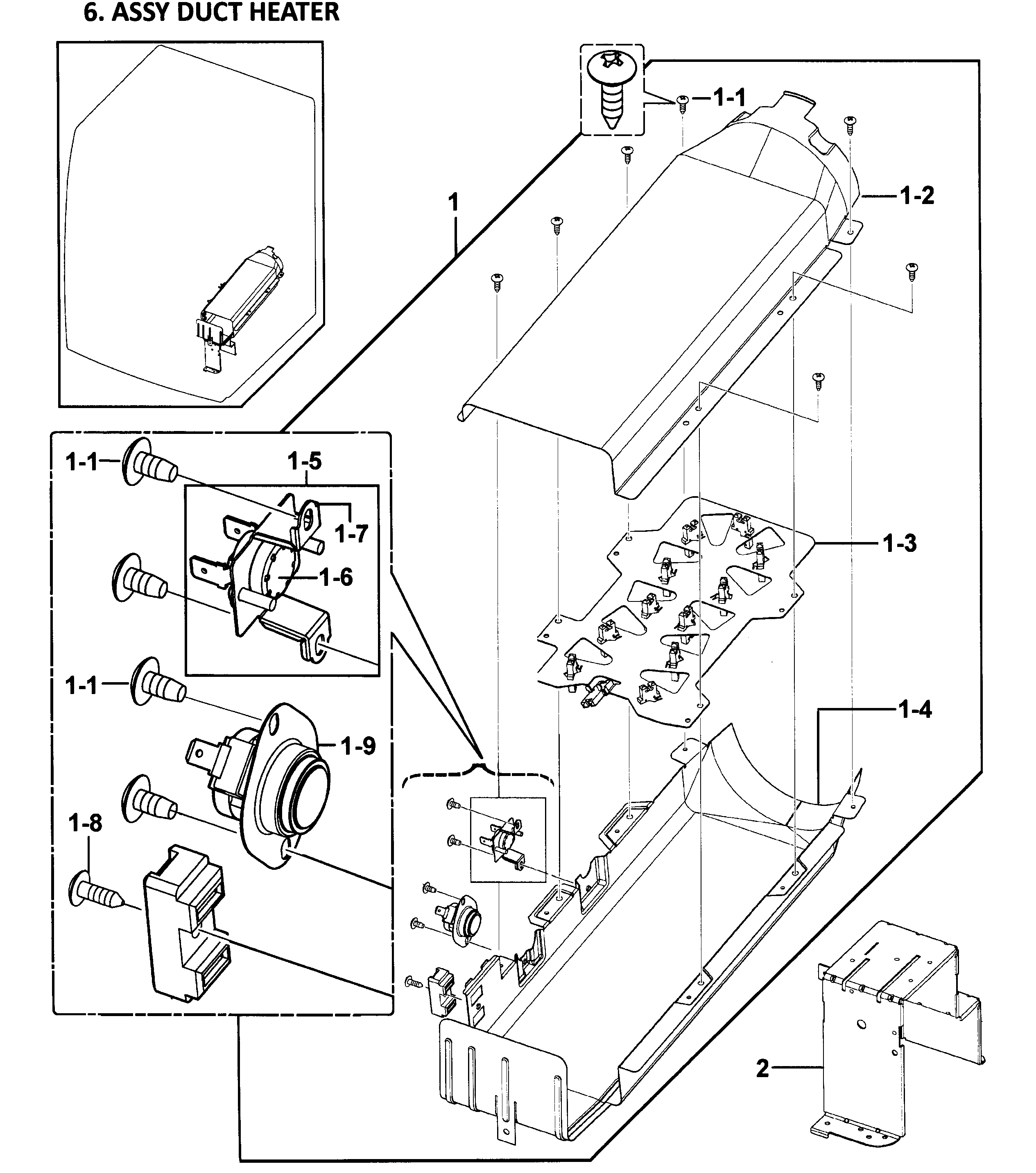 Heater assy