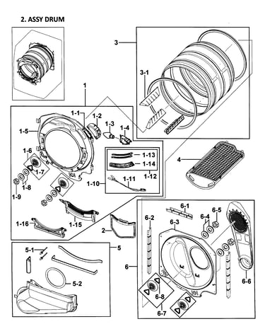 Drum assy