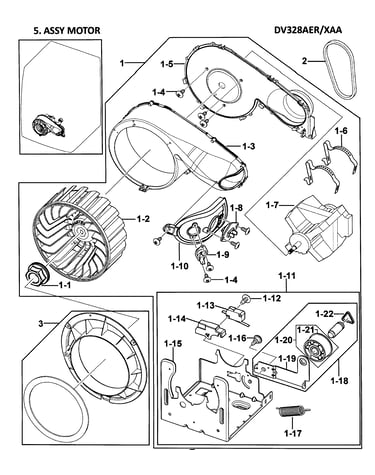 Motor assy